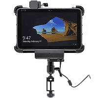 Док-станция транспортная для зарядки планшета T222J с портами COM, RJ45, 2*USB (Тип А), DC 12В, 4А / 19В, 3.42А